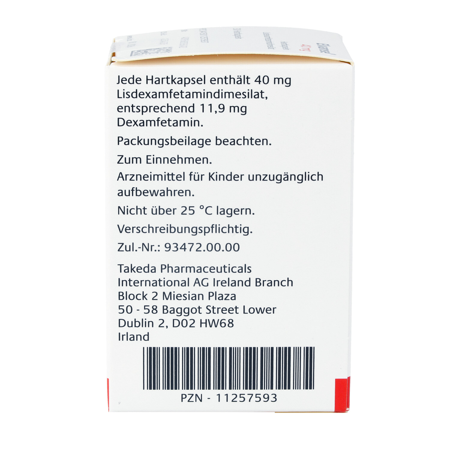 ELVANSE 40 mg Hartkapseln