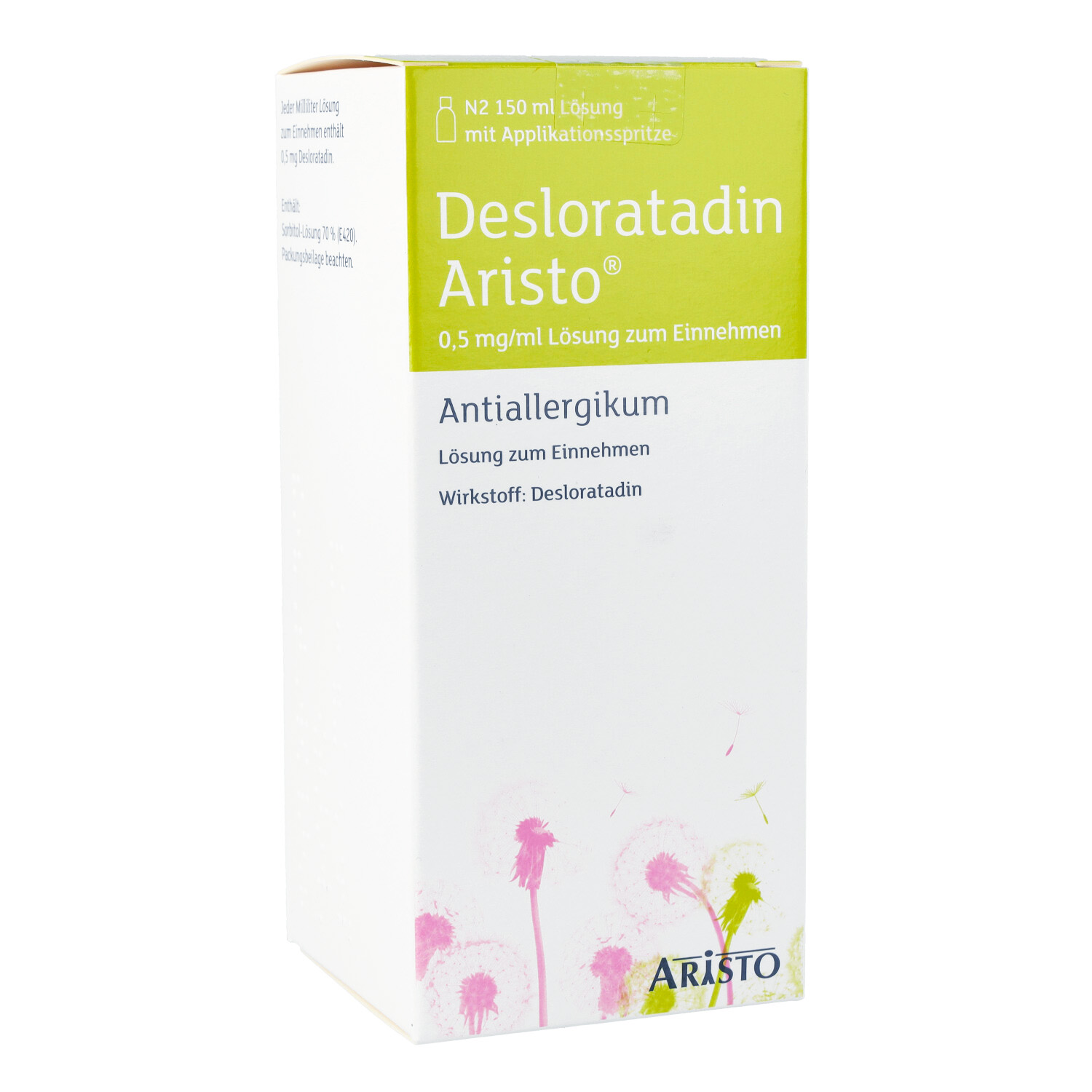 DESLORATADIN Aristo 0,5 mg/ml Lösung zum Einn.