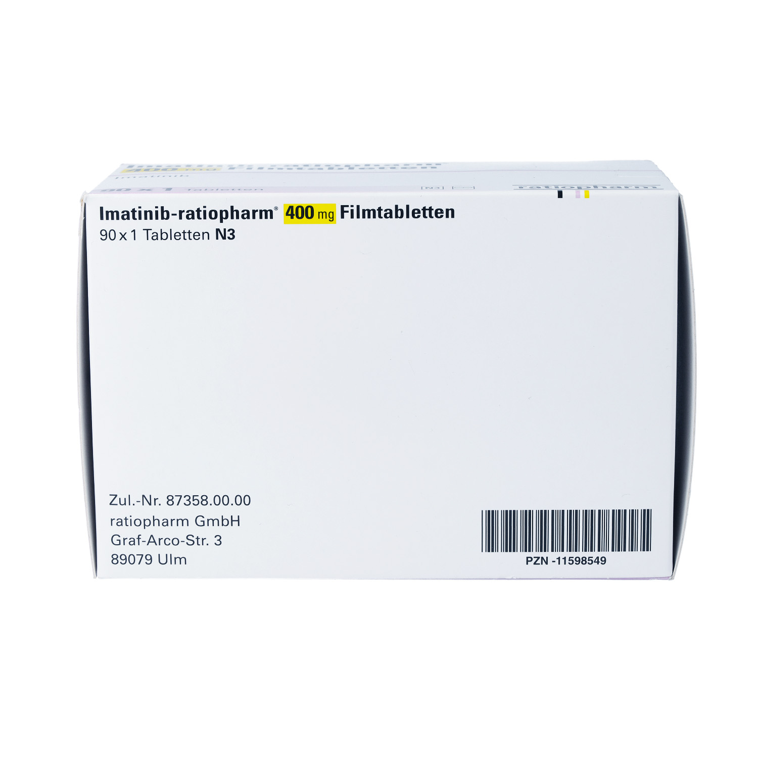 IMATINIB-ratiopharm 400 mg Filmtabletten