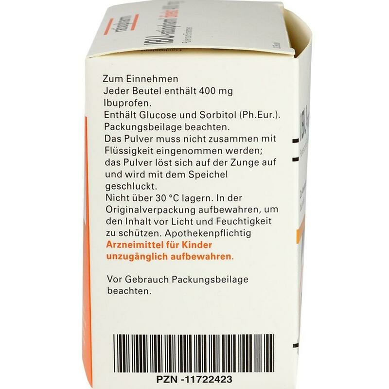 IBU-RATIOPHARM direkt 400 mg Pulver zum Einnehmen