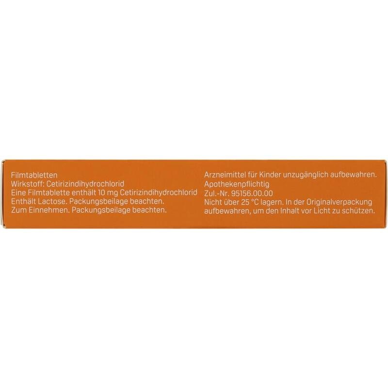 CETIRIZIN Vividrin 10 mg Filmtabletten