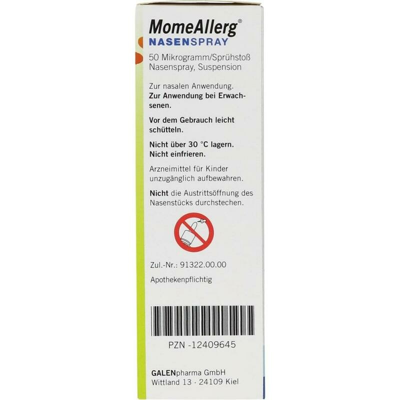MOMEALLERG Nasenspray 50 μg/Sprühstoß 140 Sprühst.