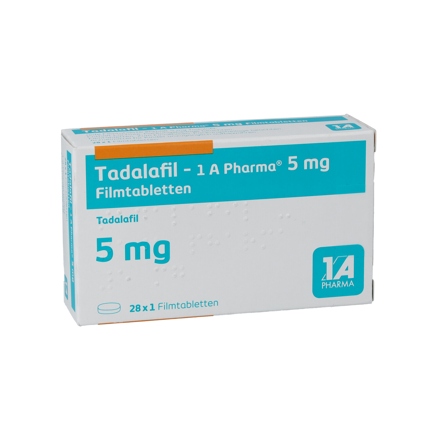 TADALAFIL-1A Pharma 5 mg Filmtabletten