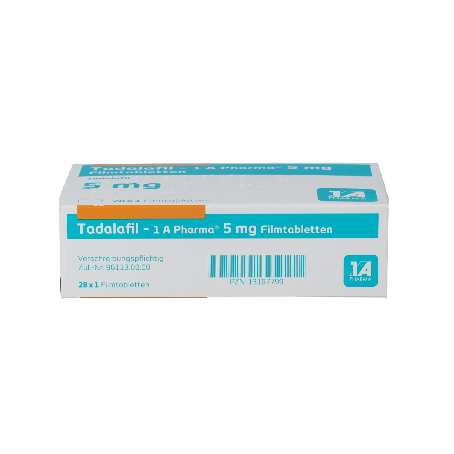 TADALAFIL-1A Pharma 5 mg Filmtabletten