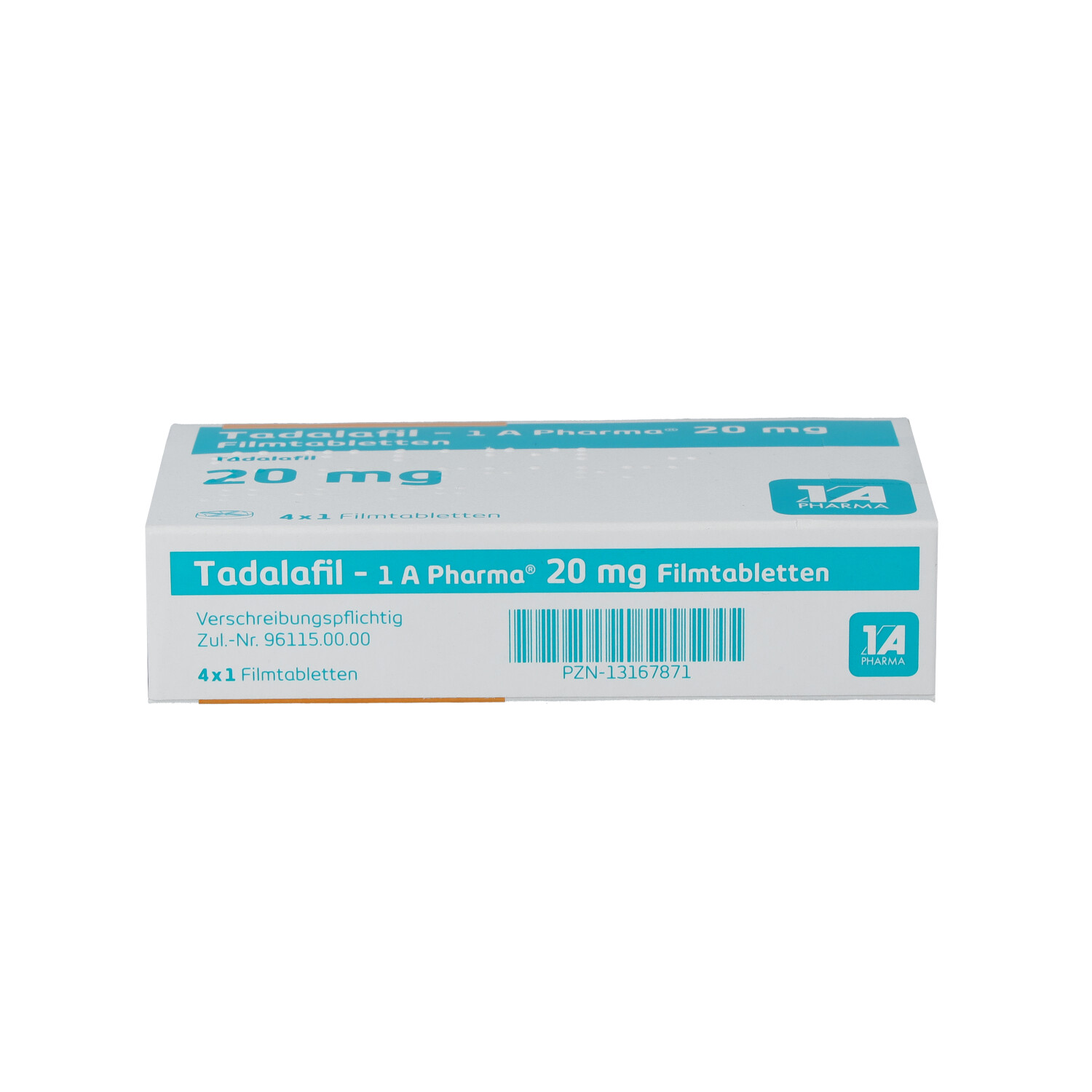 TADALAFIL-1A Pharma 20 mg Filmtabletten