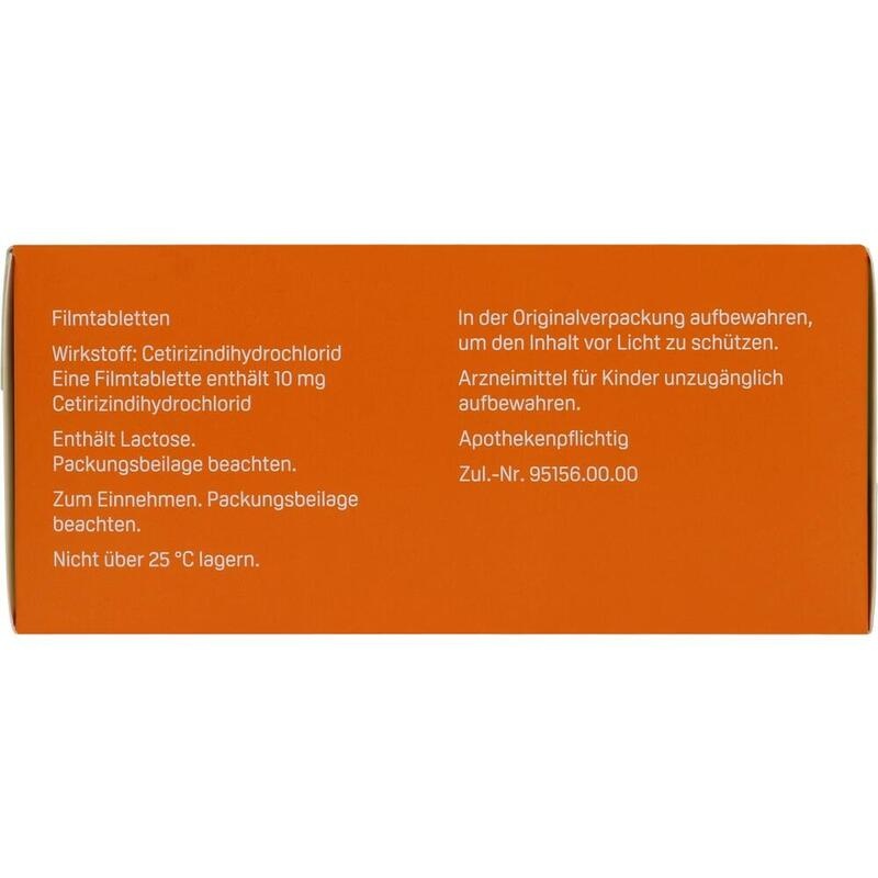 CETIRIZIN Vividrin 10 mg Filmtabletten