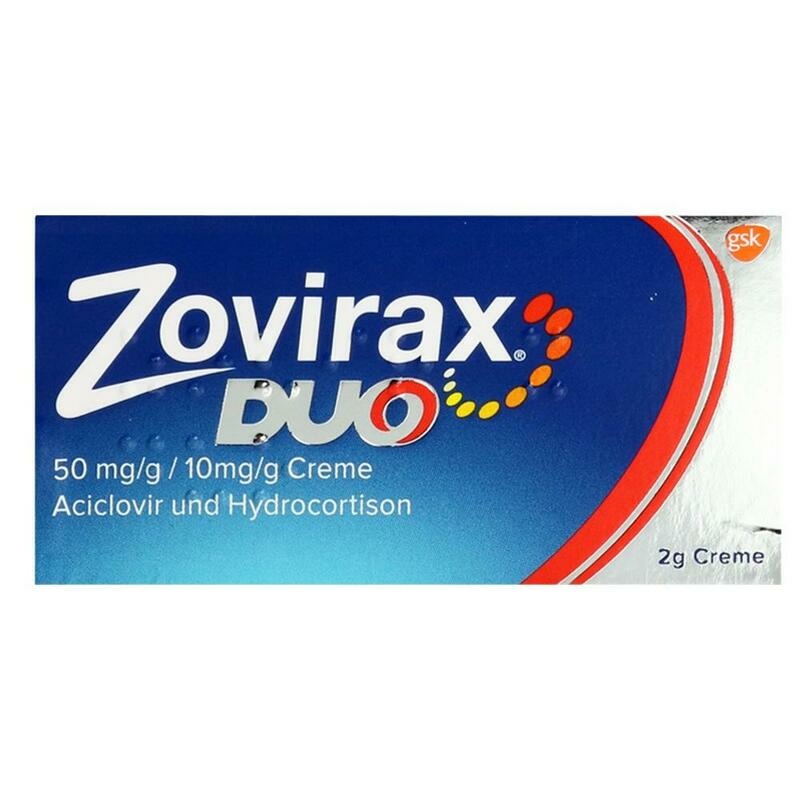 ZOVIRAX Duo 50 mg/g / 10 mg/g Creme