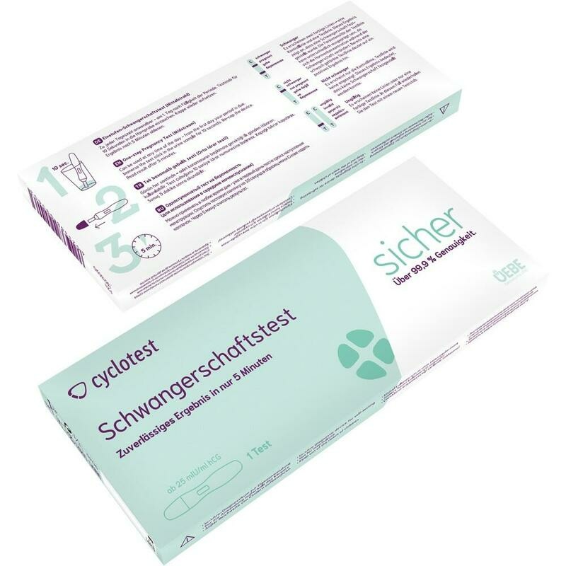 CYCLOTEST Schwangerschaftstest 25 mlU/ml Urin