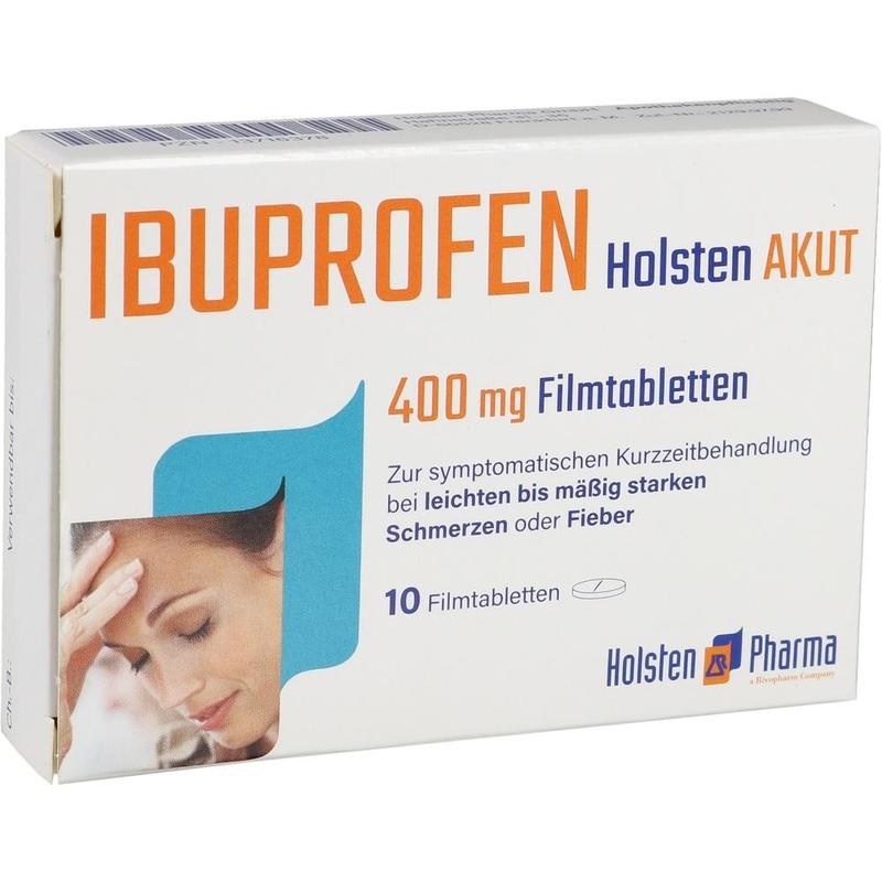 IBUPROFEN Holsten akut 400 mg Filmtabletten