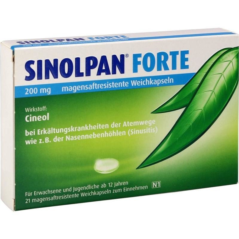 SINOLPAN forte 200 mg magensaftres.Weichkapseln