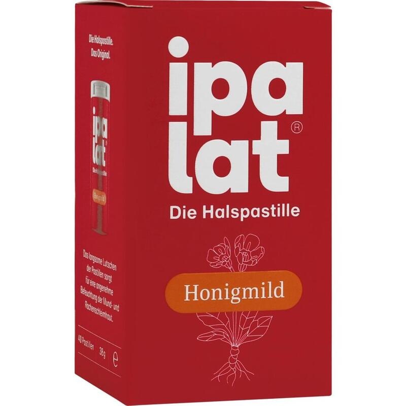 IPALAT Halspastillen honigmild o.Menthol zuckerfr.