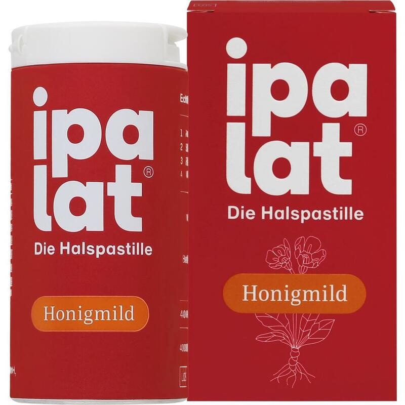 IPALAT Halspastillen honigmild o.Menthol zuckerfr.