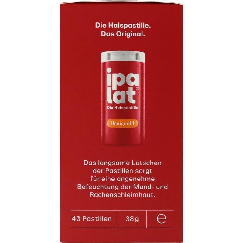 IPALAT Halspastillen honigmild o.Menthol zuckerfr.