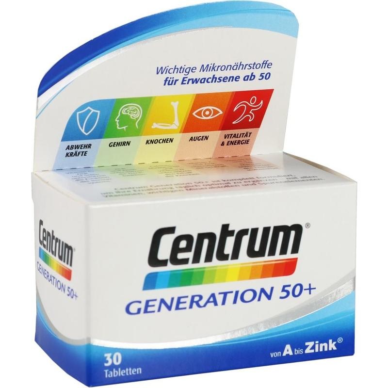 CENTRUM Generation 50+ Tabletten