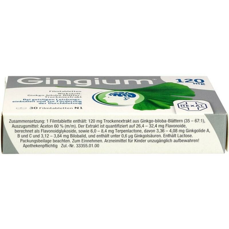GINGIUM 120 mg Filmtabletten