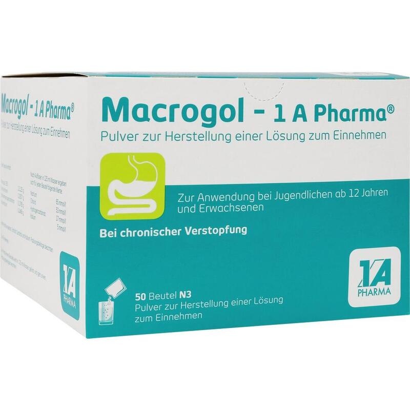 MACROGOL-1A Pharma Plv.z.Her.e.Lsg.z.Einnehmen