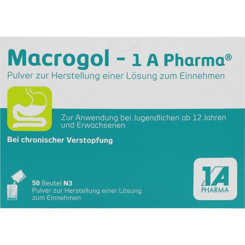 MACROGOL-1A Pharma Plv.z.Her.e.Lsg.z.Einnehmen