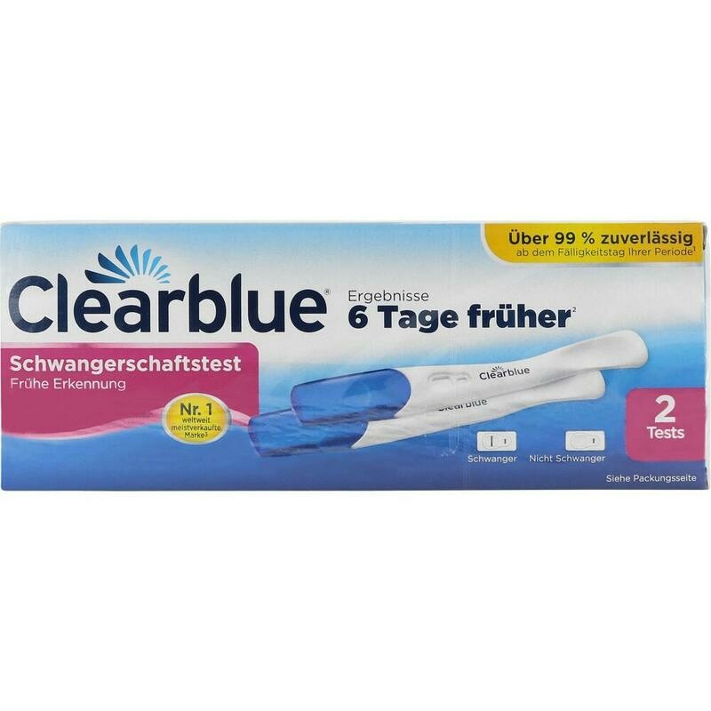 CLEARBLUE Schwangerschaftstest frühe Erkennung