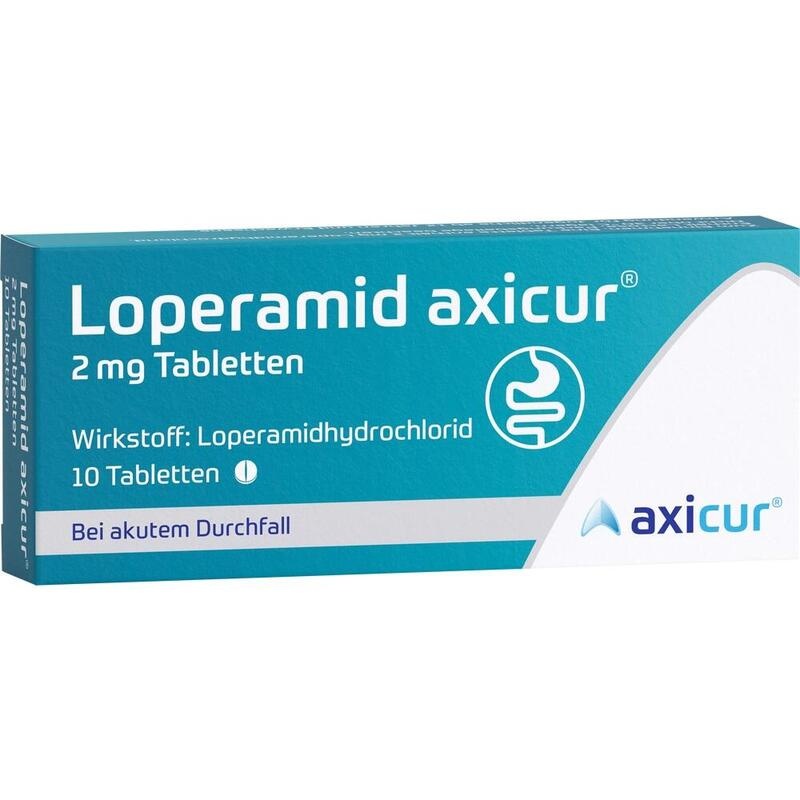 LOPERAMID axicur 2 mg Tabletten