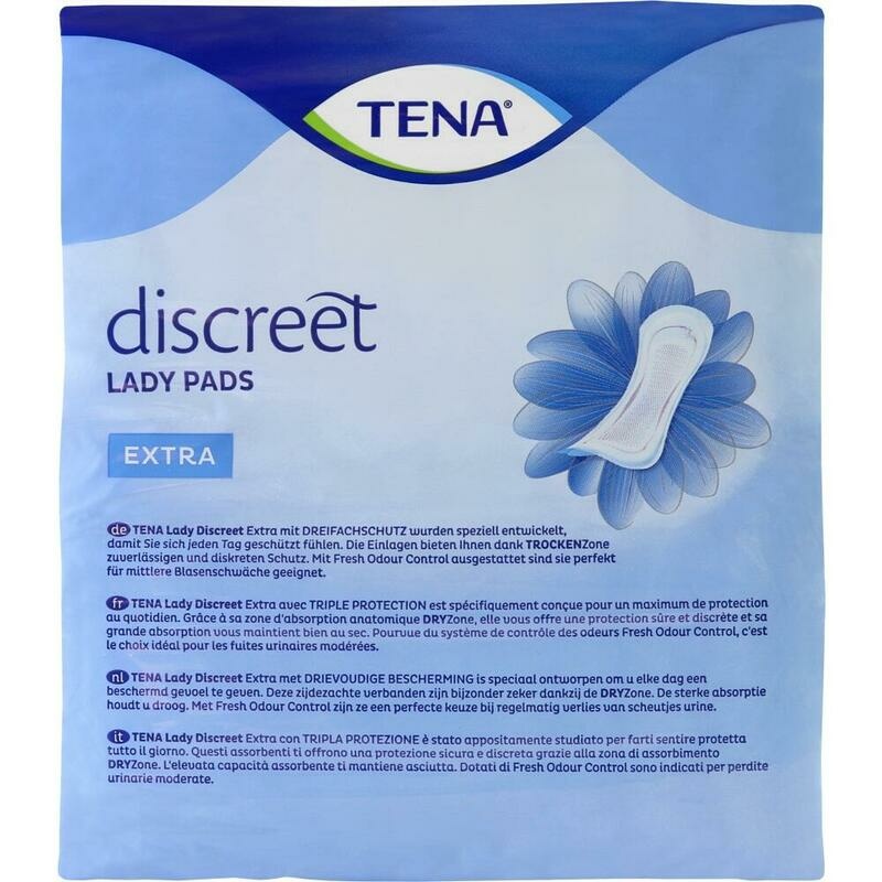 TENA LADY Discreet Inkontinenz Einlagen extra
