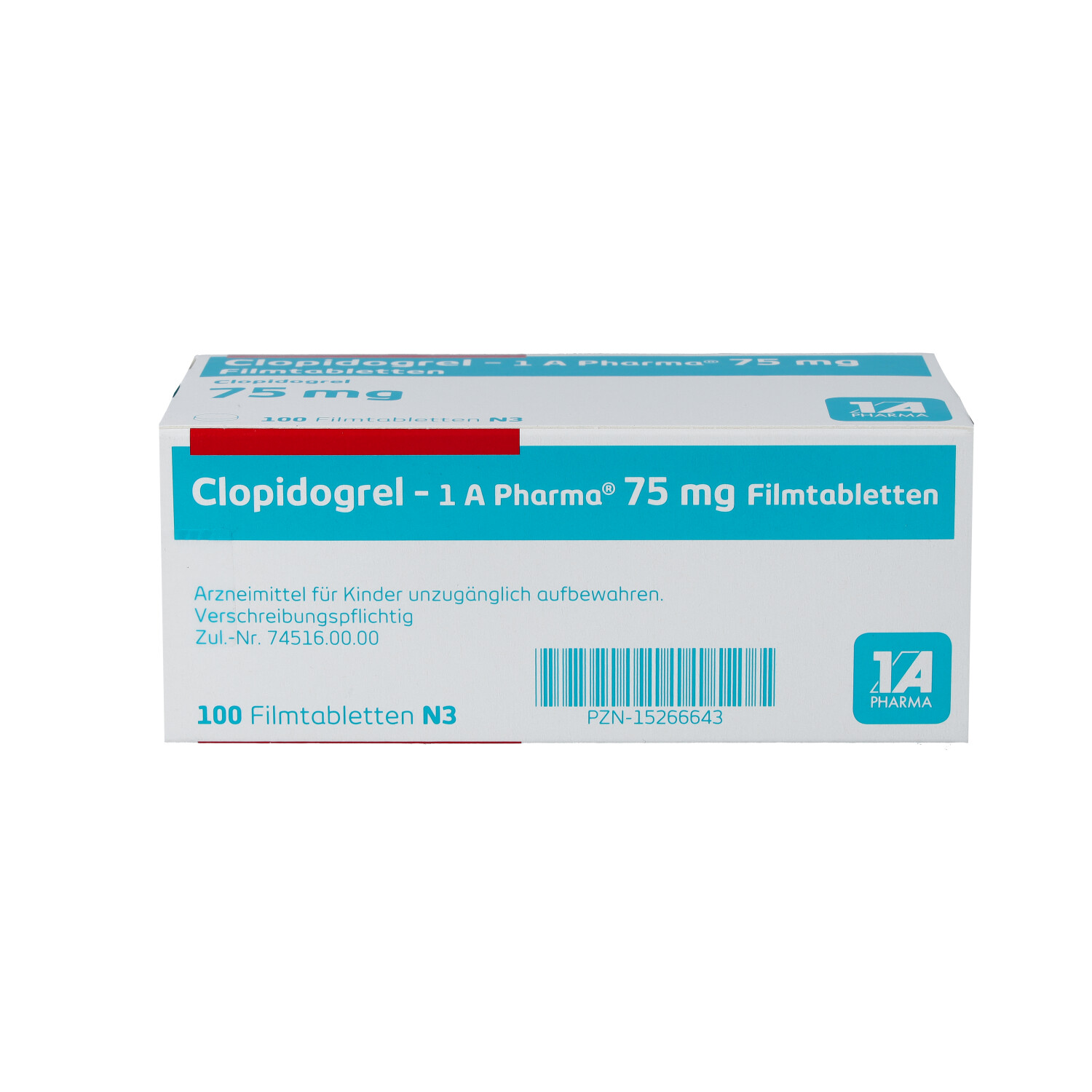 CLOPIDOGREL-1A Pharma 75 mg Filmtabletten
