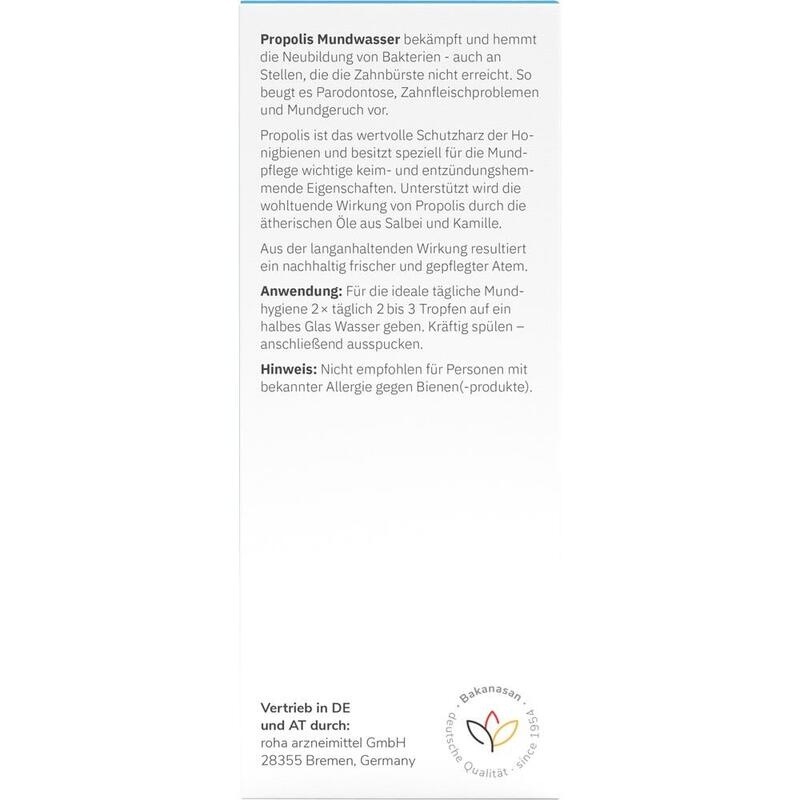 BAKANASAN Propolis Mundwasser