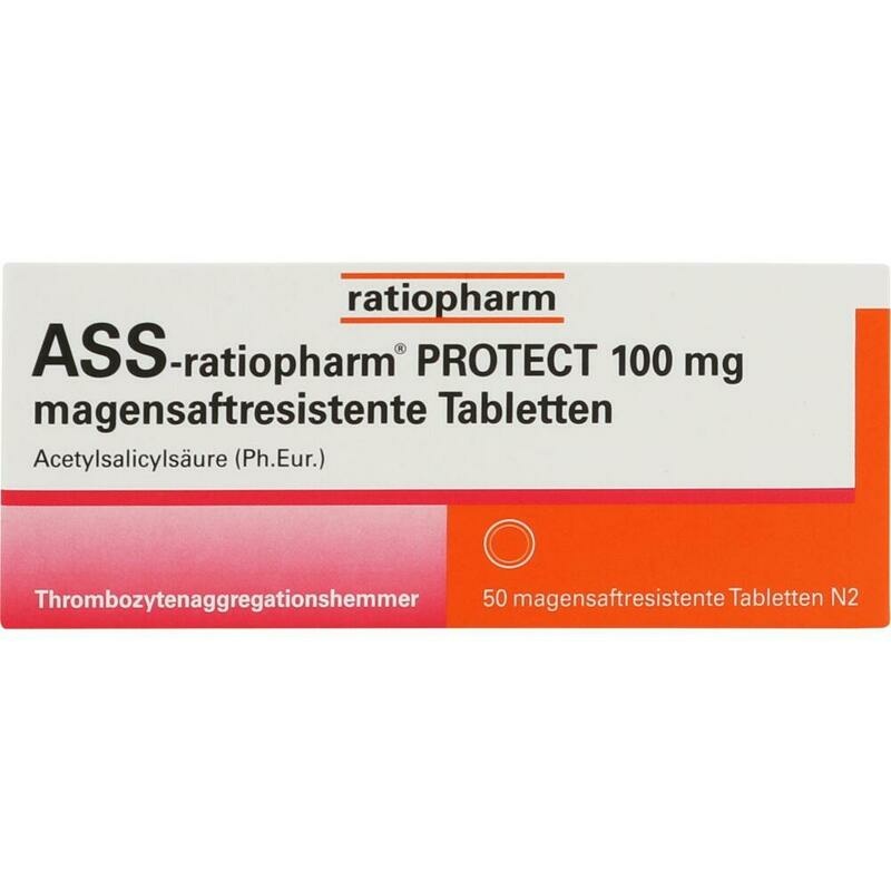 ASS-ratiopharm PROTECT 100 mg magensaftr.Tabletten