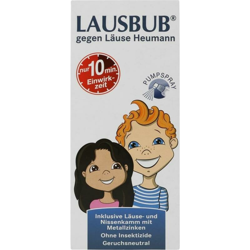 LAUSBUB gegen Läuse Heumann Pumpspray