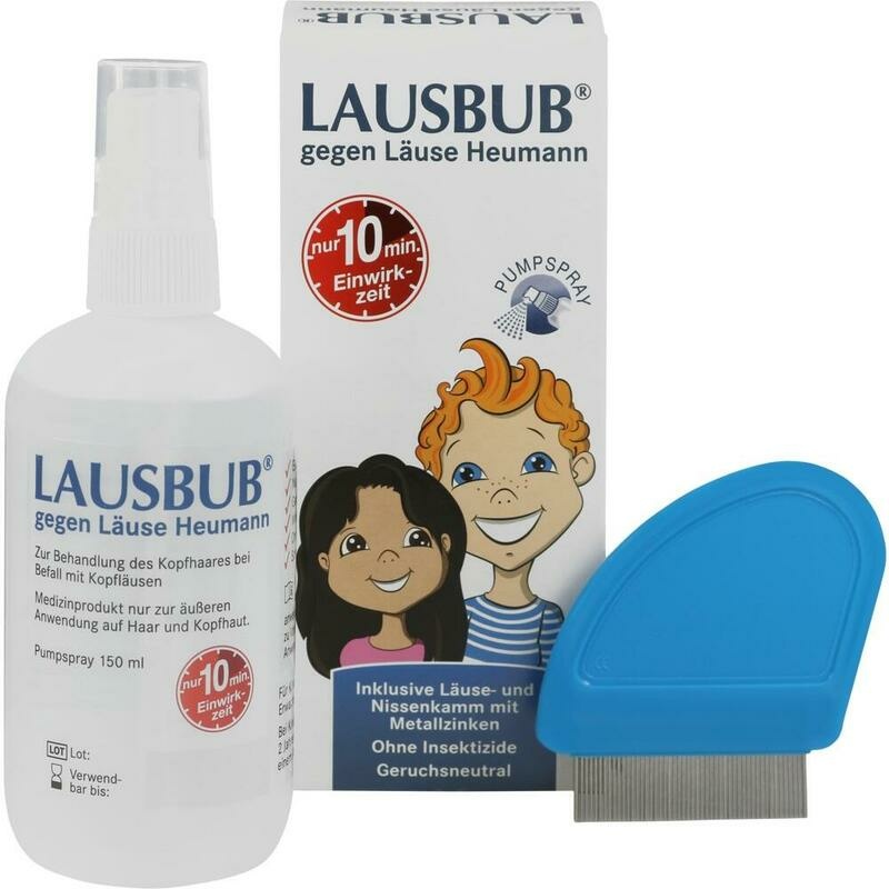 LAUSBUB gegen Läuse Heumann Pumpspray