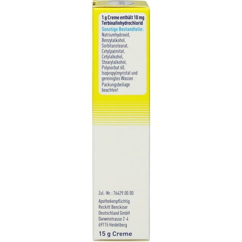 TERBINAFIN Schollmed gegen Fußpilz 10 mg/g Creme