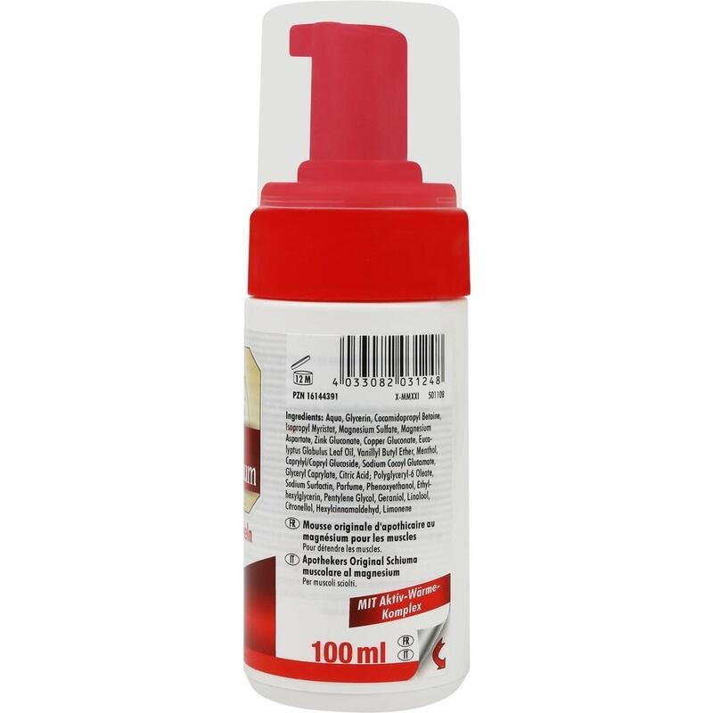 MAGNESIUM MUSKELSCHAUM Apothekers Original