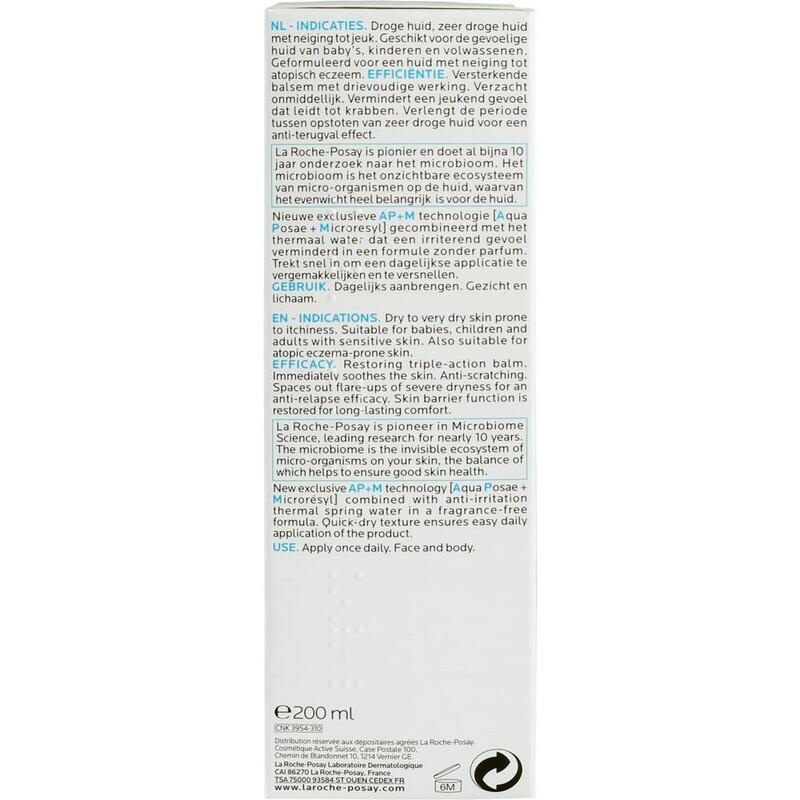 ROCHE-POSAY Lipikar Baume AP+ M