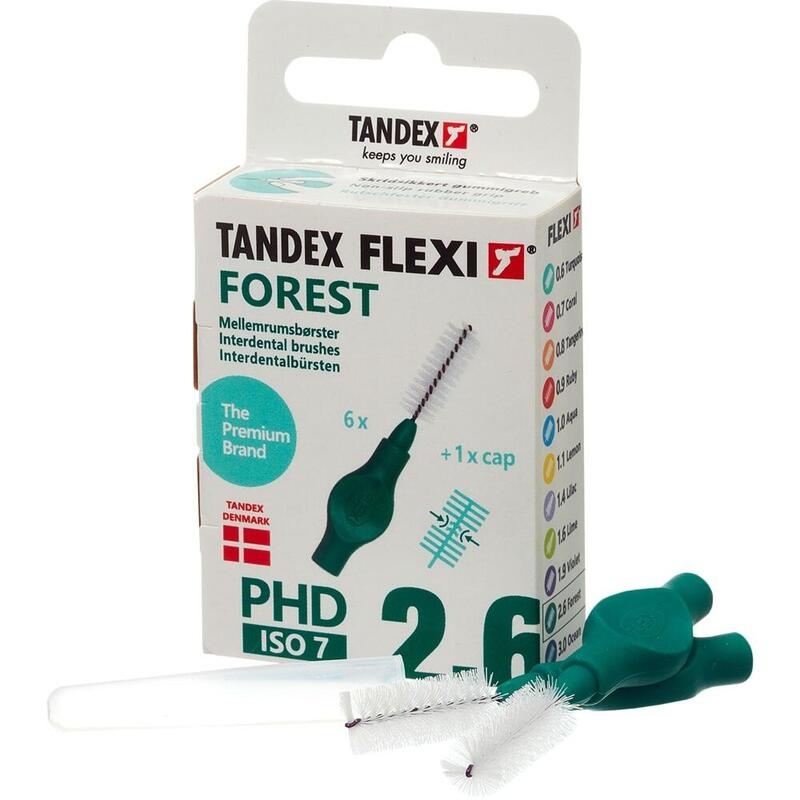 TANDEX FLEXI Interdentalb.PHD 2.6/ISO 7 forest