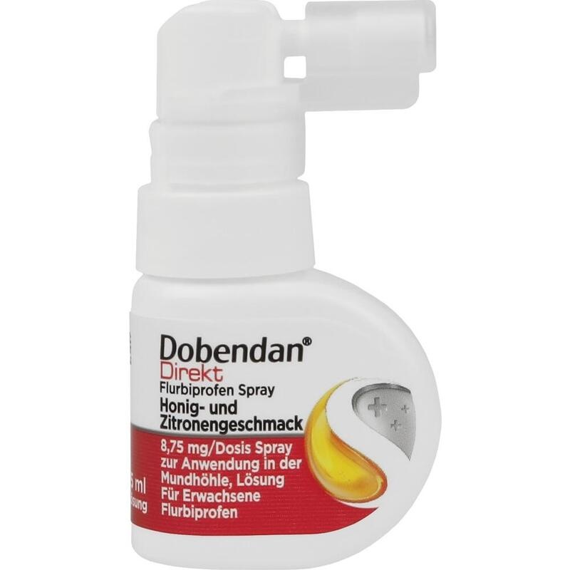 DOBENDAN Direkt Flurbiprofen Spray Honig & Zitrone