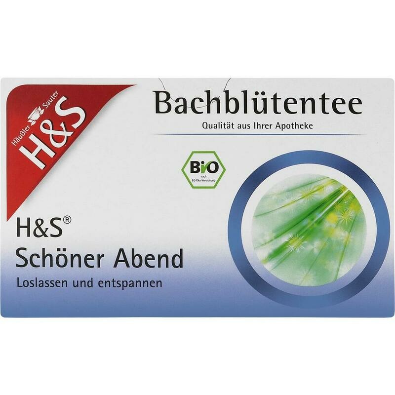 H&S Bio Bachblüten Schöner Abend Filterbeutel