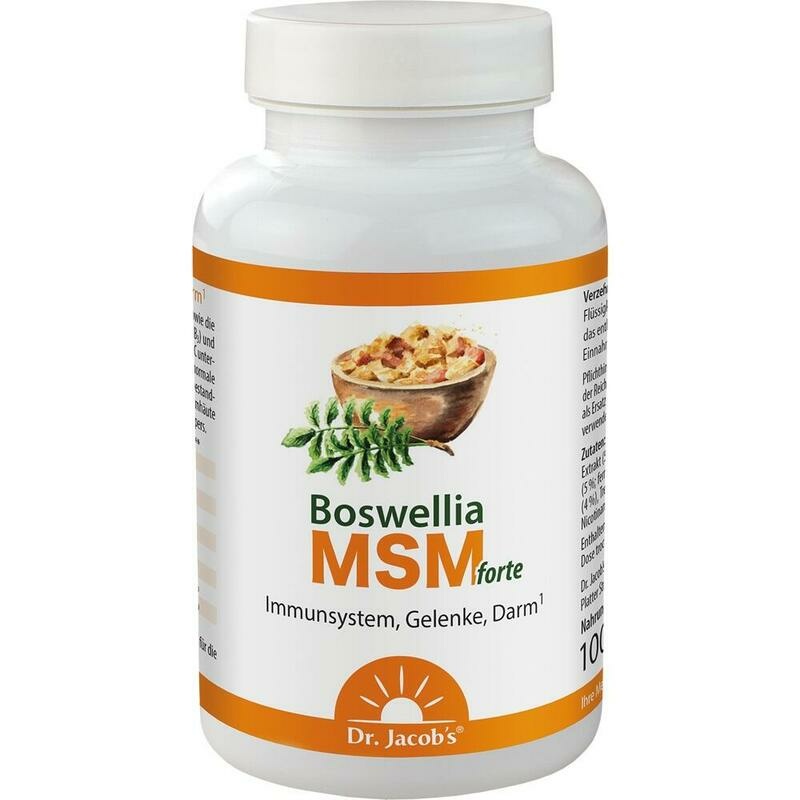 BOSWELLIA MSM forte Dr.Jacob's Tabletten