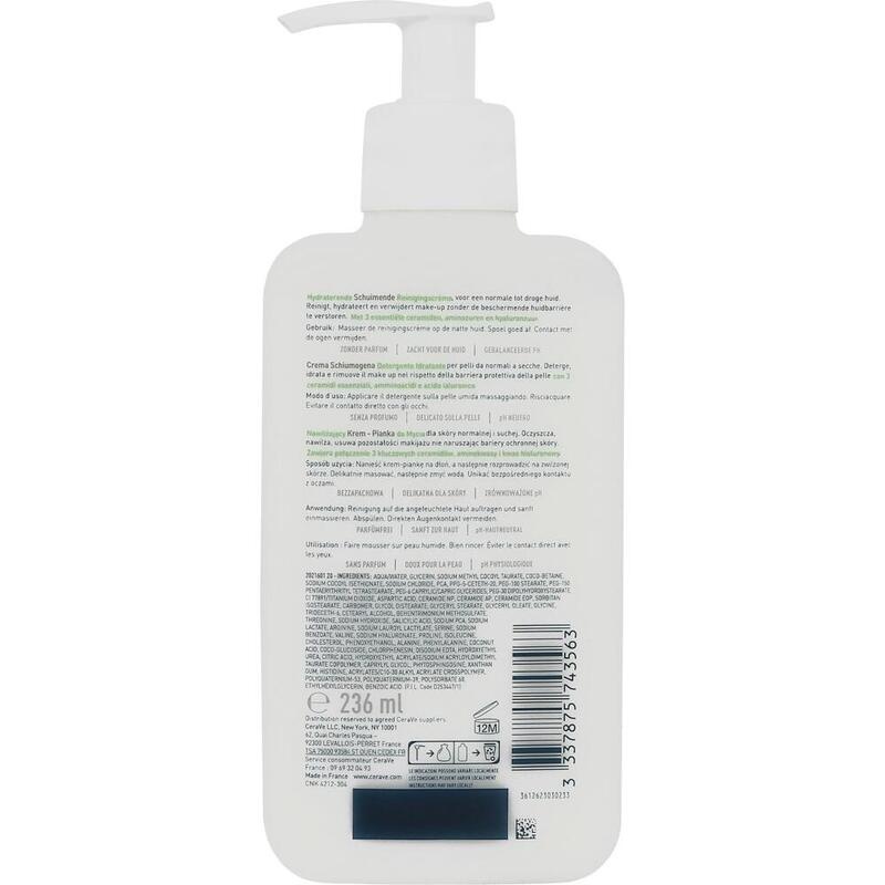 CERAVE Creme-zu-Schaum Reinigung