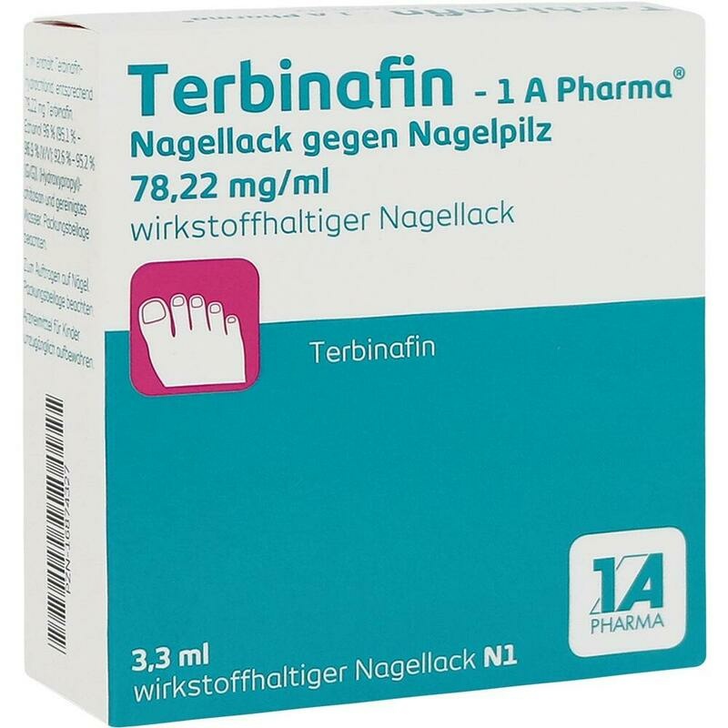 TERBINAFIN-1A Pharma Nagell.g.Nagelpilz 78,22mg/ml