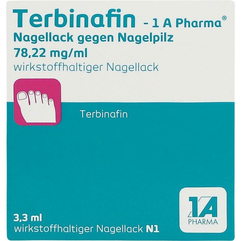 TERBINAFIN-1A Pharma Nagell.g.Nagelpilz 78,22mg/ml