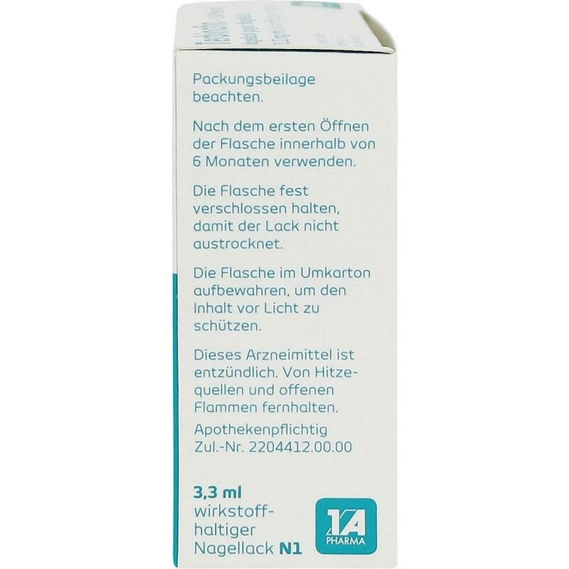 TERBINAFIN-1A Pharma Nagell.g.Nagelpilz 78,22mg/ml