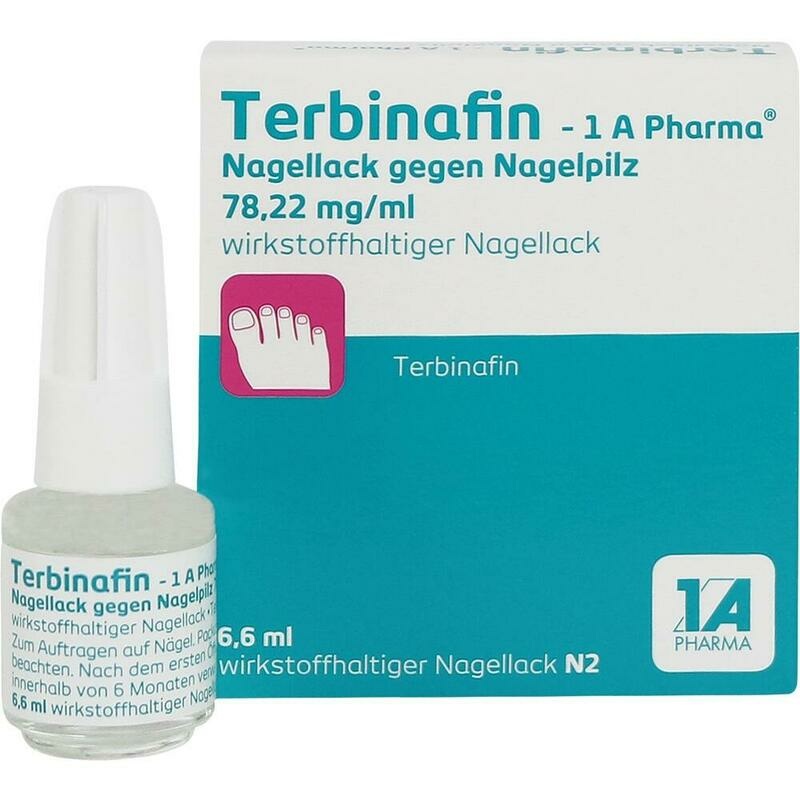 TERBINAFIN-1A Pharma Nagell.g.Nagelpilz 78,22mg/ml