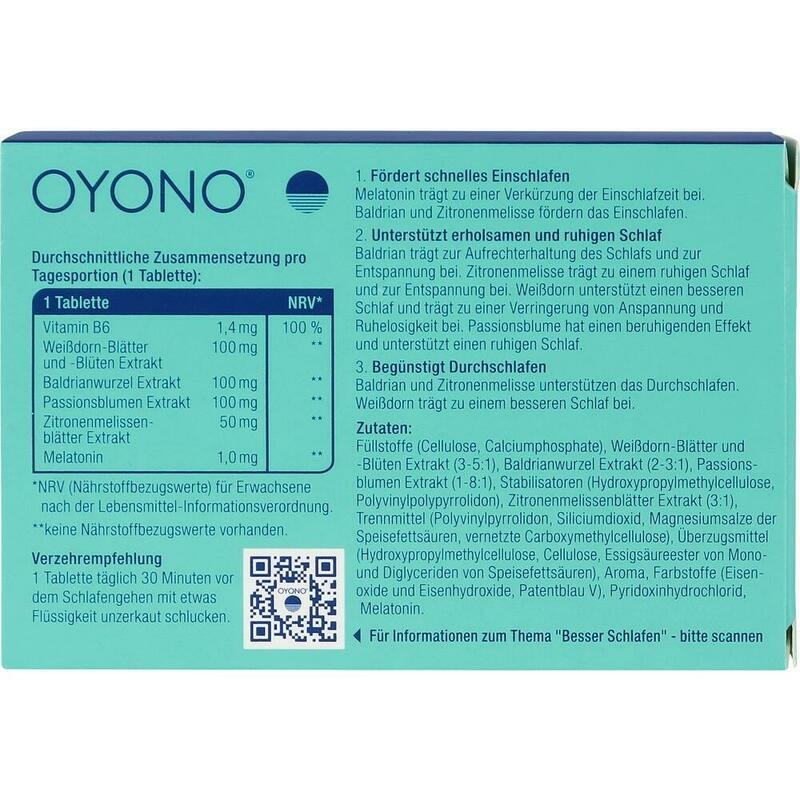 OYONO Nacht Tabletten