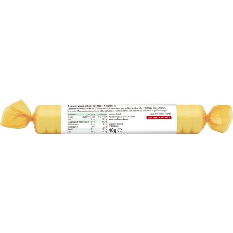 INTACT Traubenzucker Rolle Tropic