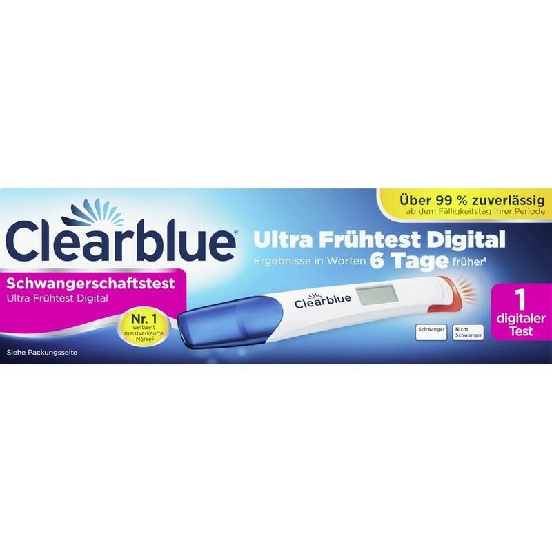 CLEARBLUE Schwangerschaftst.Ultra Frühtest digital