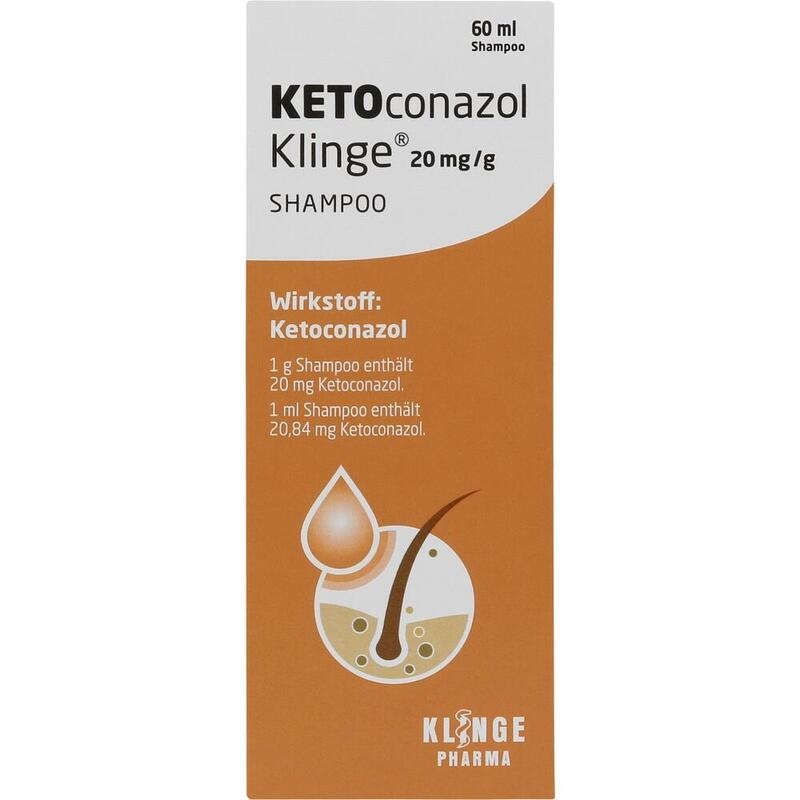 KETOCONAZOL Klinge 20 mg/g Shampoo