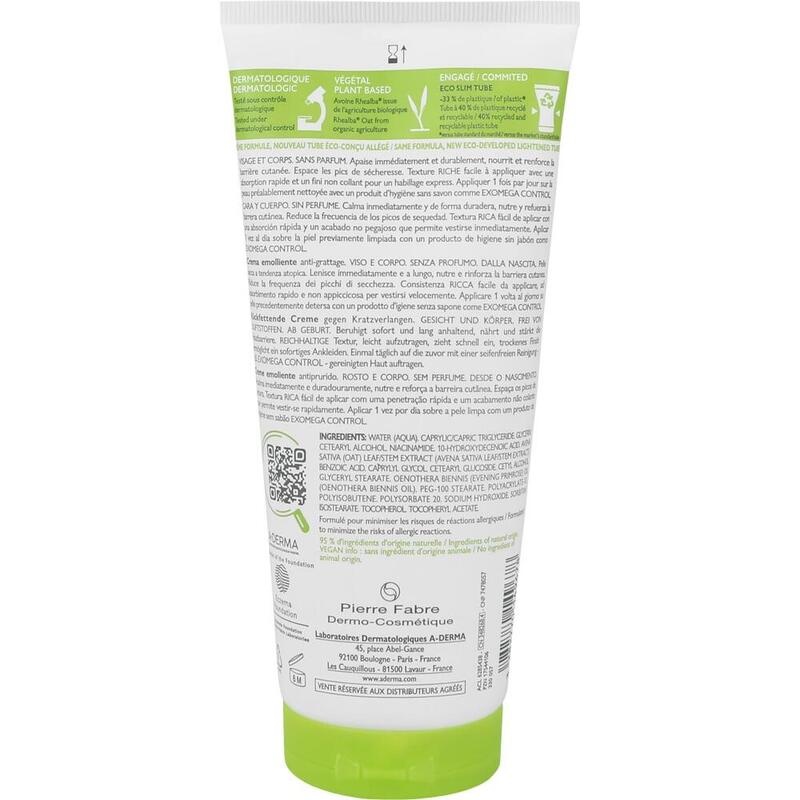 A-DERMA EXOMEGA CONTROL Creme rückfettend