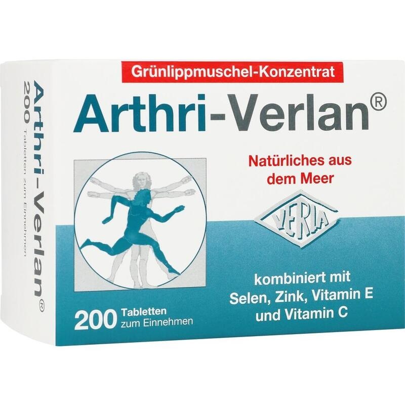 ARTHRI-VERLAN zur Nahrungsergänzung Tabletten