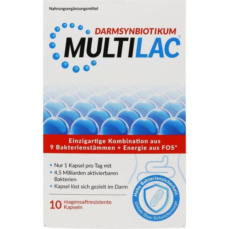 MULTILAC Darmsynbiotikum magensaftres.Kapseln