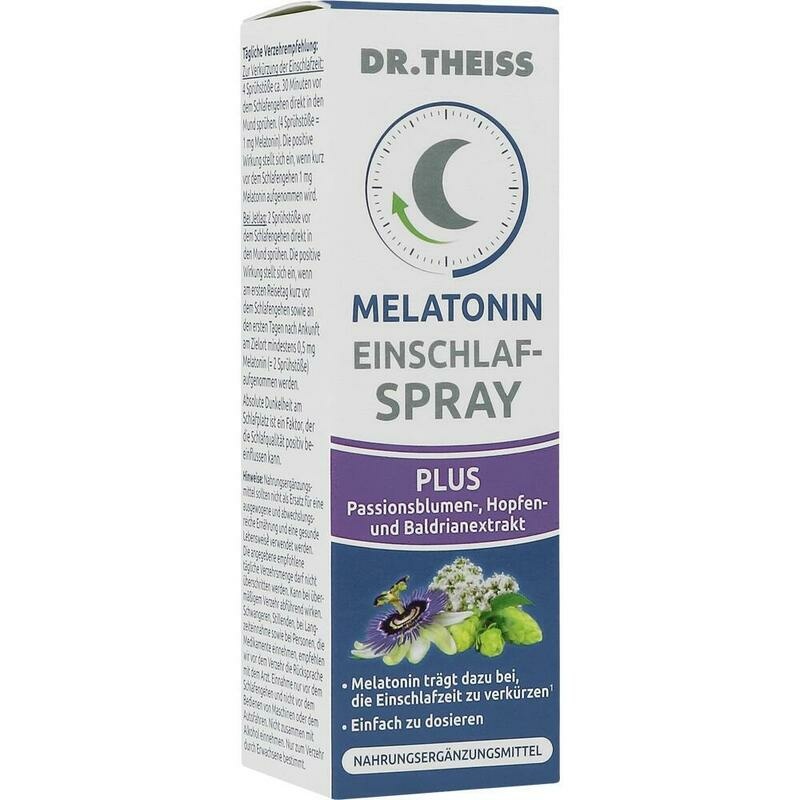DR.THEISS Melatonin Einschlaf-Spray Plus