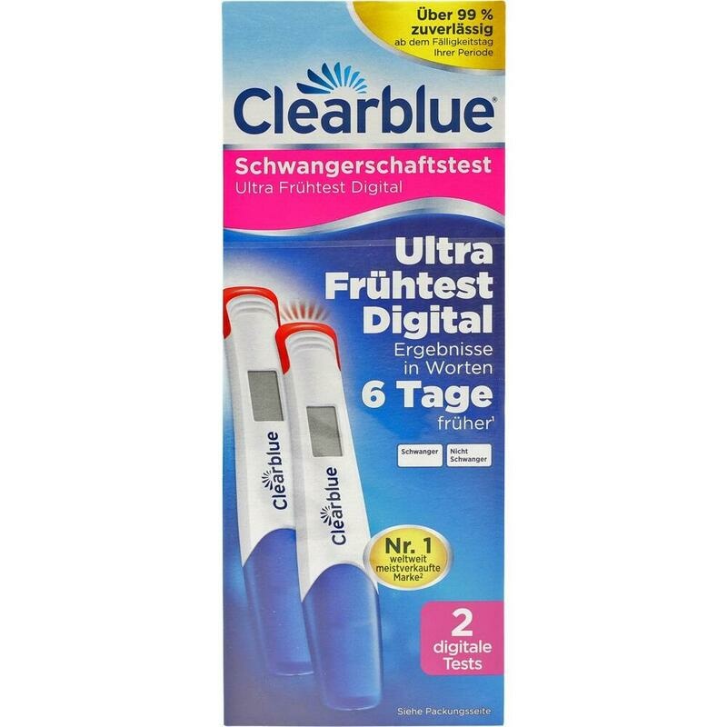 CLEARBLUE Schwangerschaftst.Ultra Frühtest digital